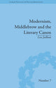 Book cover of: Modernism, Middlebrow and the Literary Canon. By: Lise Jaillant