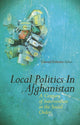 Book cover of: Local Politics in Afghanistan. By: Conrad Schetter