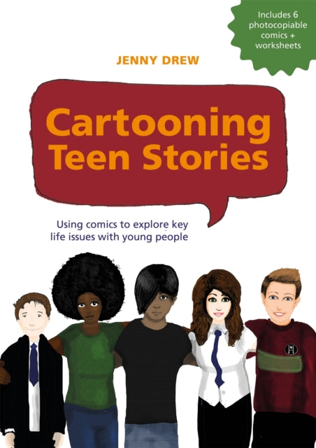 Book cover of: Cartooning Teen Stories. By: Jenny Drew