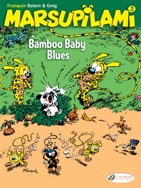 Book cover of: Marsupilami, The Vol. 2: Bamboo Baby Blues. By: André Franquin