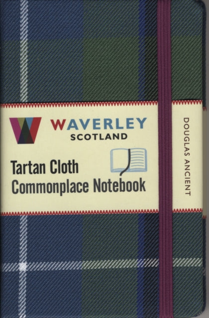 Book cover of: Waverley (M): Douglas Ancient Tartan Cloth Commonplace Notebook. By: POCKET 9CM X 14CM