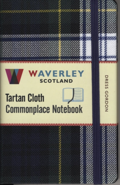 Book cover of: Waverley (M): Dress Gordon Tartan Cloth Commonplace Notebook. By: POCKET 9CM X 14CM