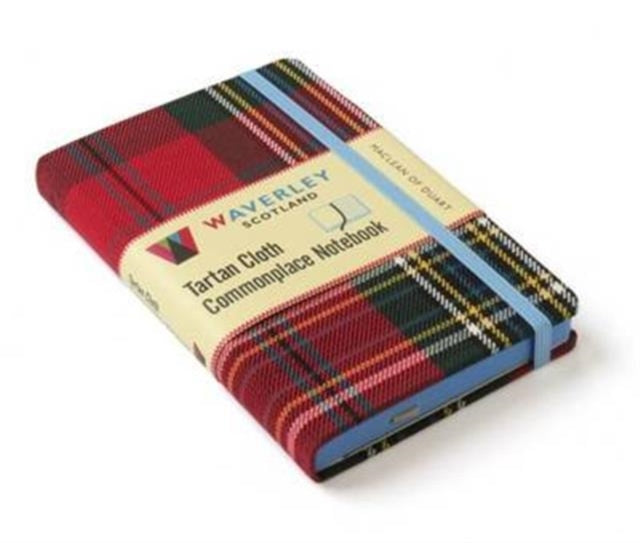 Book cover of: Waverley (M): Maclean of Duart Tartan Cloth Commonplace Pocket Notebook. By: POCKET 9CM X 14CM