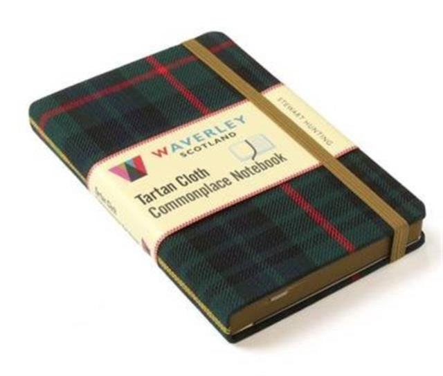 Book cover of: Waverley (M): Stewart Hunting Tartan Cloth Commonplace Notebook. By: M. Astella Waverley