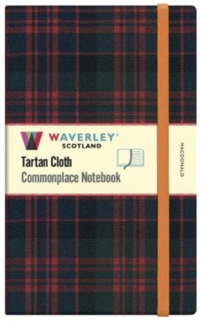 Book cover of: Waverley Commonplace Notebooks: MacDonald Tartan Cloth Large Notebook (21 x 13cm). By: Waverley Books; Waverley Books