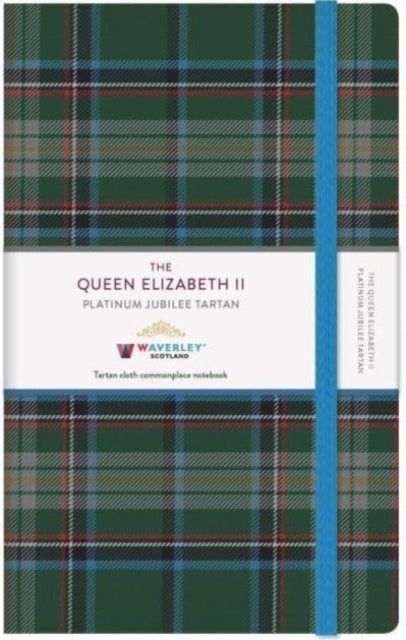 Book cover of: Queen Elizabeth II Platinum Jubilee Tartan Cloth Large Notebook