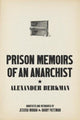 Book cover of: Prison Memoirs of an Anarchist. By: Alexander Berkman