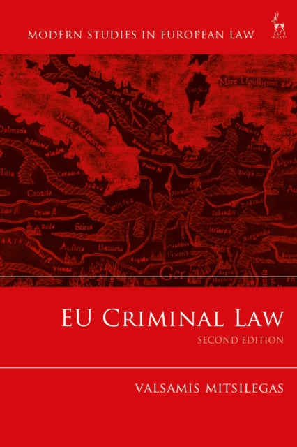 Book cover of: EU Criminal Law. By: Valsamis Mitsilegas