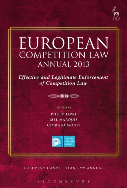 Book cover of: European Competition Law Annual 2013. By: Philip Lowe