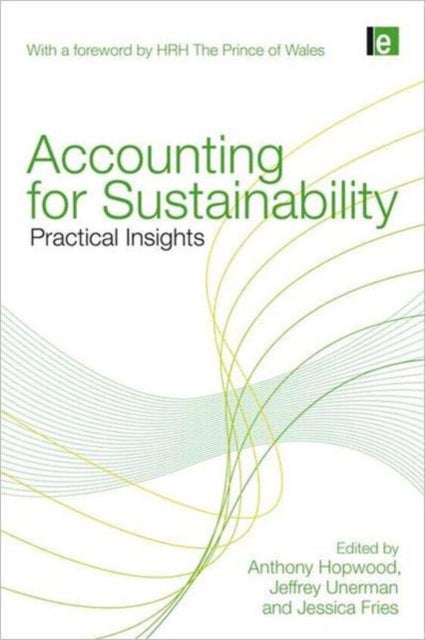 Book cover of: Accounting for Sustainability. By: Anthony G. Hopwood