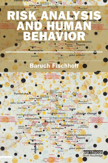 Book cover of: Risk Analysis and Human Behavior. By: Baruch Fischhoff