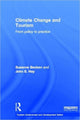 Book cover of: Climate Change and Tourism. By: Susanne Becken