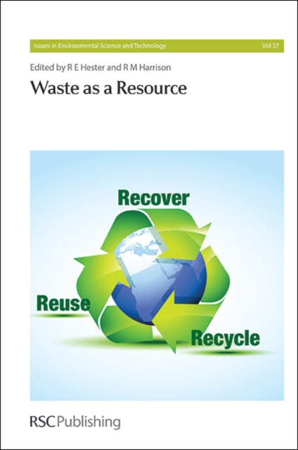 Book cover of: Waste as a Resource. By: R. E. Hester