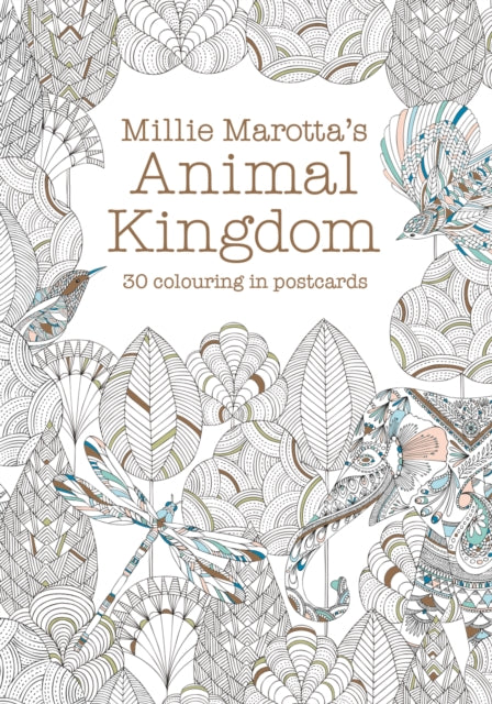Book cover of: Millie Marotta's Animal Kingdom Postcard Book. By: Millie Marotta