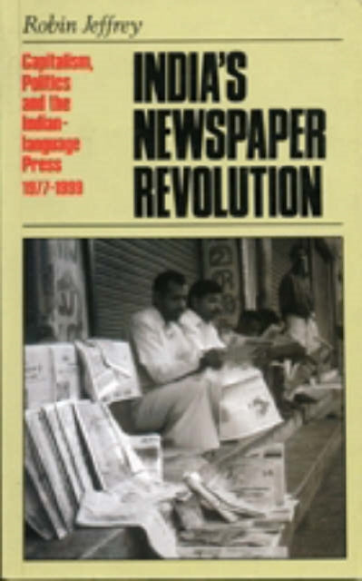 Book cover of: India's Newspaper Revolution