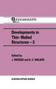 Book cover of: Developments in Thin-Walled Structures - 3. By: J. Rhodes