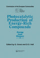 Book cover of: Photocatalytic Production of Energy-Rich Compounds. By: G. Grassi