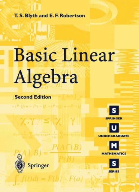 Book cover of: Basic Linear Algebra