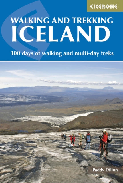 Book cover of: Walking and Trekking in Iceland. By: Paddy Dillon