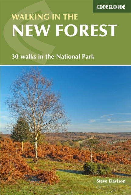 Book cover of: Walking in the New Forest. By: Steve Davison