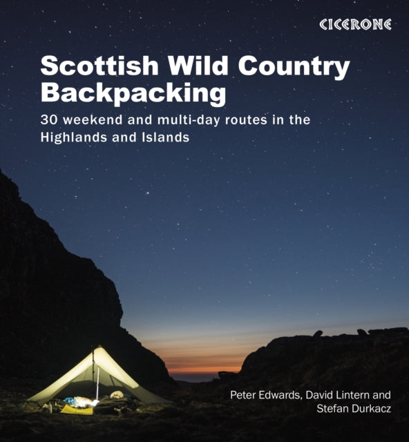 Book cover of: Scottish Wild Country Backpacking. By: Peter Edwards