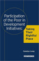 Book cover of: Participation of the Poor in Development Initiatives. By: Carolyn M. Long