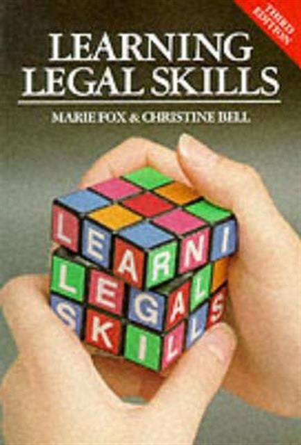 Book cover of: Learning Legal Skills. By: Christine Bell