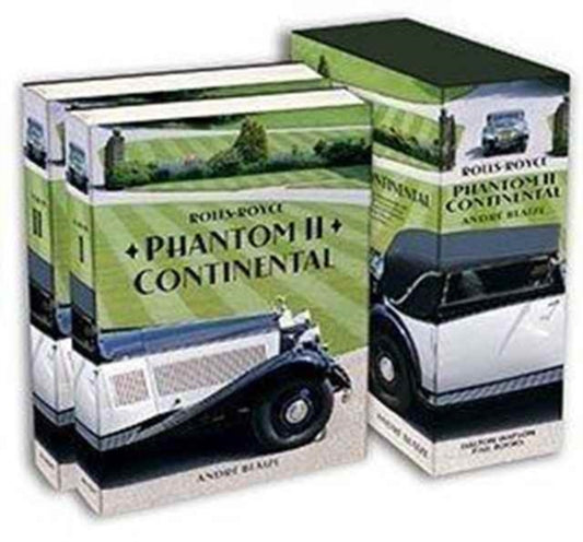 Book cover of: Rolls-Royce Phantom II Continental. By: Andre Blaize