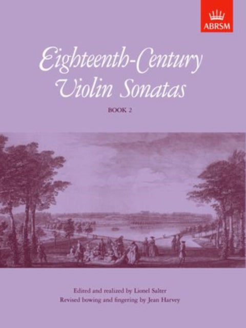 Book cover of: Eighteenth-Century Violin Sonatas, Book 2