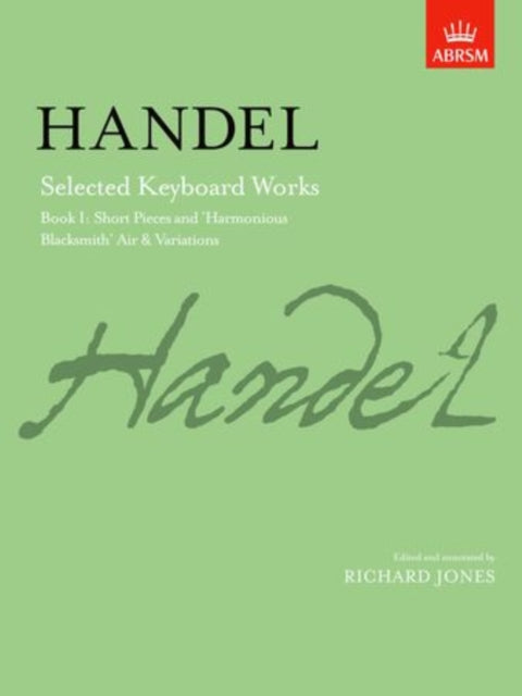 Book cover of: Selected Keyboard Works, Book I. By: Richard Jones