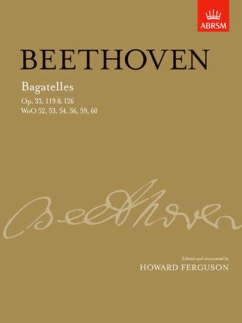 Book cover of: Bagatelles, complete. By: Howard Ferguson