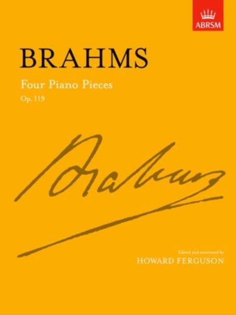Book cover of: Four Piano Pieces, Op. 119