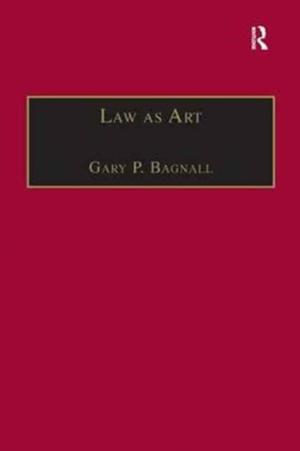 Book cover of: Law as Art