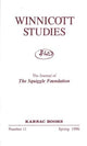 Book cover of: Winnicott Studies. By: Squiggle