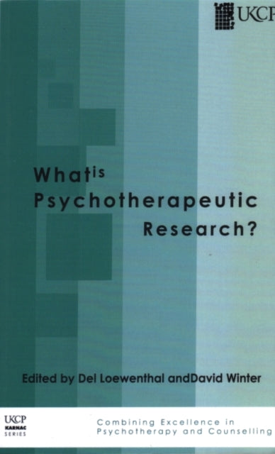Book cover of: What is Psychotherapeutic Research?
