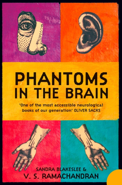 Book cover of: Phantoms in the Brain. By: V. S. Ramachandran (concrete)