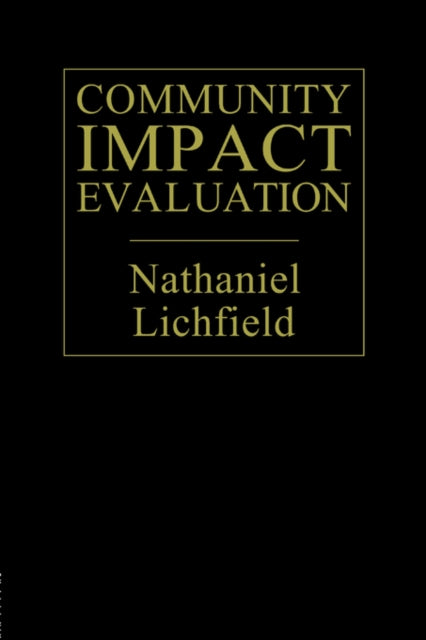 Book cover of: Community Impact Evaluation