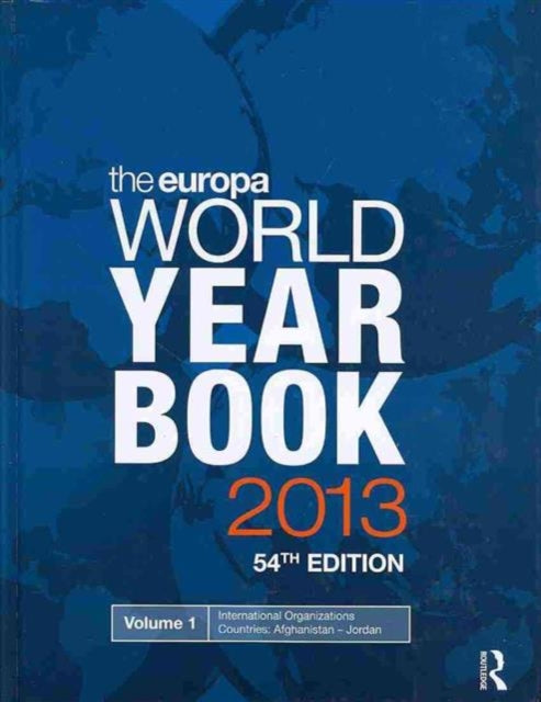 Book cover of: Europa World Year Book 2013. By: Europa Publications