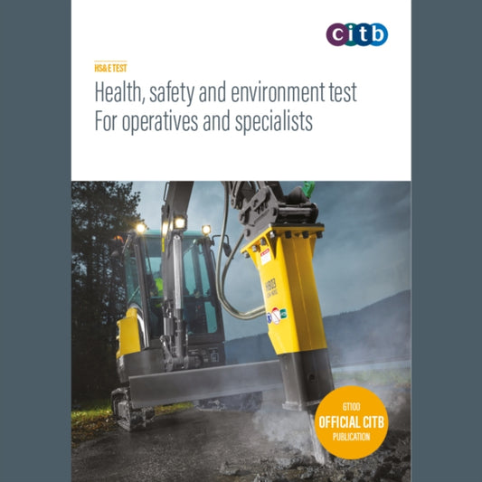 Book cover of: Health, safety and environment test for operatives and specialists