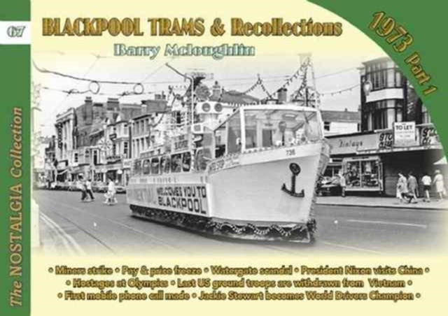 Book cover of: Blackpool Trams & Recollections 1972