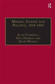 Book cover of: Miners, Unions and Politics, 1910–1947