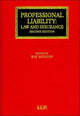 Book cover of: Professional Liability: Law and Insurance. By: Ray Hodgin