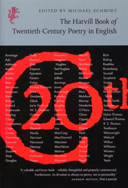Book cover of: Harvill Book of 20th Century Poetry in English