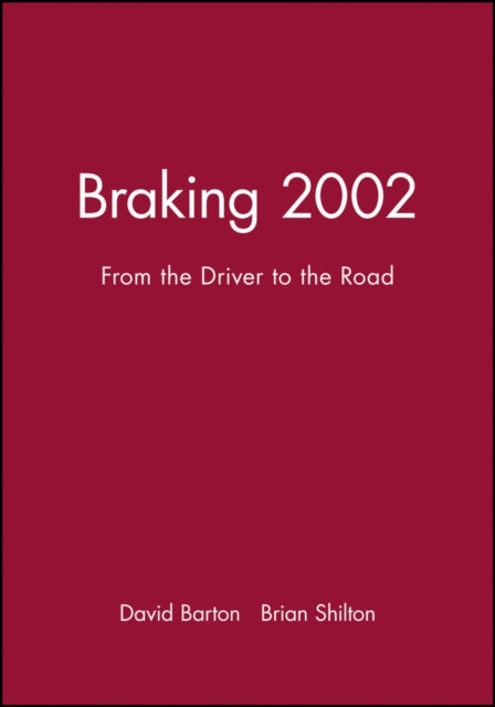 Book cover of: Braking 2002. By: David Barton