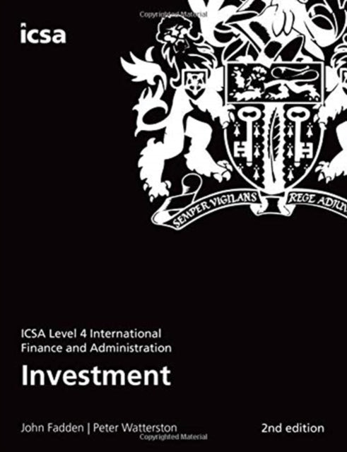 Book cover of: Investment. By: FADDEN