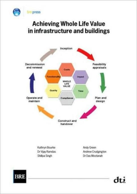 Book cover of: Achieving Whole Life Value in Infrastructure and Buildings