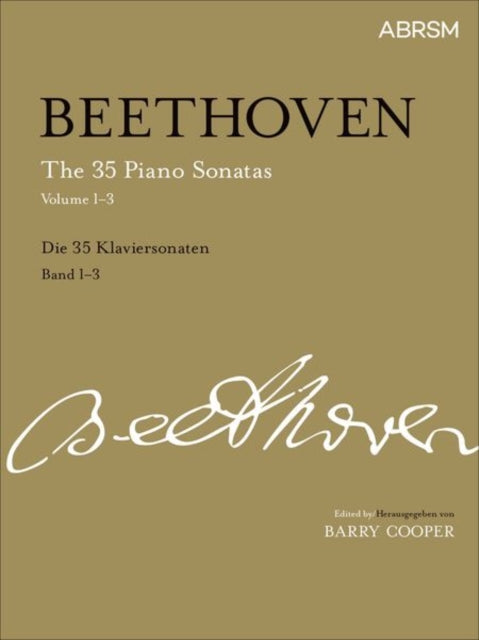 Book cover of: 35 Piano Sonatas, Volumes 1-3. By: Cooper, Barry