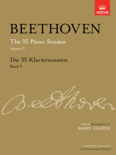 Book cover of: Die 35 Klaviersonaten, Band 3