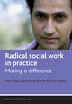 Book cover of: Radical social work in practice