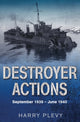 Book cover of: Destroyer Actions. By: Harry Plevy